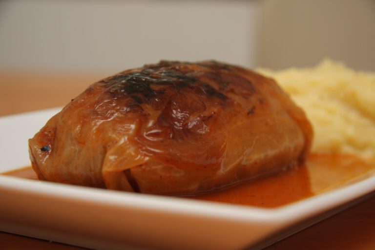 Vegetarische Kohlrouladen